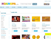 Tablet Screenshot of hoangpa.com